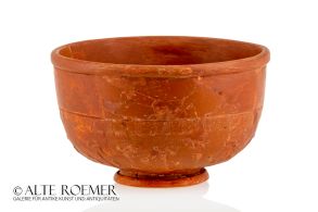 Large Terra Sigillata bowl from the Rhineland with relief decoration