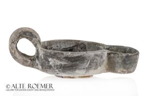 Roman tallow oil lamp from the Rhineland