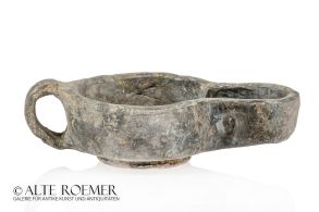 Roman tallow oil lamp from the Rhineland