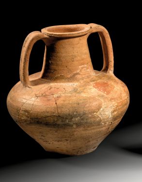 Roman jar with two handles from the Rhineland with known finding date and spot