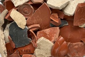 Roman potsherds from the Rhineland