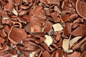 Roman potsherds from the Rhineland