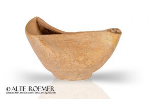 Published pinched bowl lamp from Adler collection