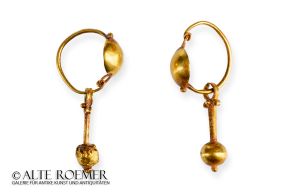 Buy Roman earrings with shield