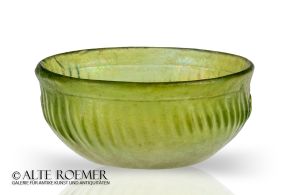 Buy Roman ribbed glass bowl
