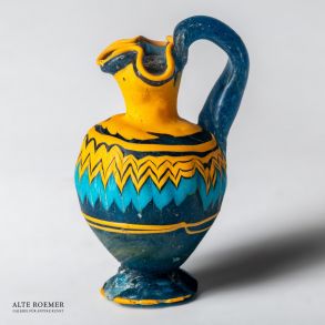 Core-formed trefoil oinochoe