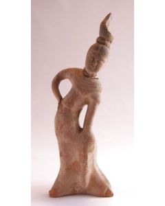 Terracotta Tänzerin&#044; Tang-Dynastie
