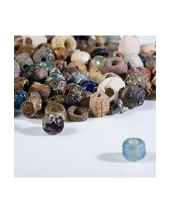 Wunderschöne römische Perlen für ein Kollier
