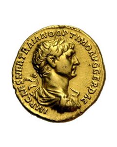 Aureus des Trajan - Kabinettstück