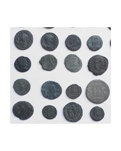 101 Roman bronze coins
