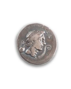Sextus Pompeius Magnus - Rare denarius