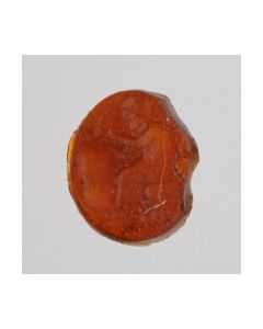 Antikes römisches Intaglio eines Handwerker mit Schild kaufen