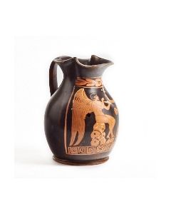 Red figure Oinochoe from old German collection