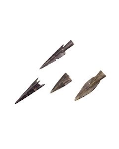 Four Greek or Scythian arrow heads