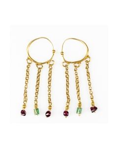 Buy Byzantine gold earrings