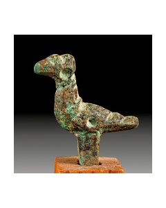 Spätantiker Bronzevogel