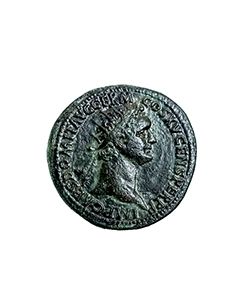 Extremely fine Domitian dupondius