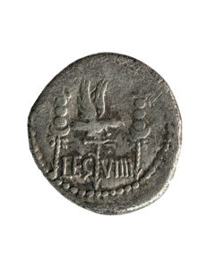 Buy a Marc Antony legionary Denarius - LEG VIIII