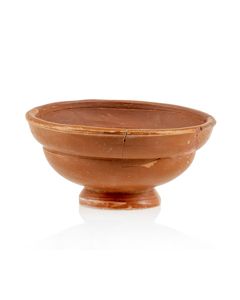 Roman Terra Sigillata bowl with potters' mark from the Rhineland