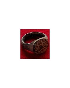 Byzantinischer Ring aus Bronze