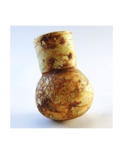 Dickwandige römische Glasflasche