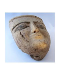 Ägyptische Sarkophagmaske&#044; Neues Reich oder moderne Fälschung