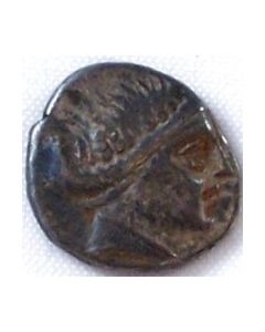 Griechischer Silberobolus&#044; Eúboia