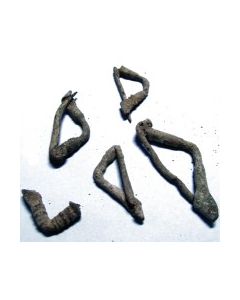 Gruppe von 5 Bronzefibeln