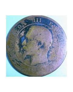 Napoleon III&#044; Dix Centimes