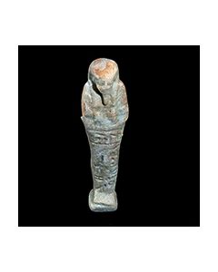 Uschebti mit hieroglyphischer Inschrift