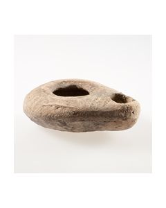 Spätrömische Öllampe aus dem Süden Israels