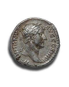 Denar des Hadrian - Stempelglanz