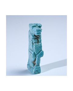 Ägyptisches Tauret-Amulett aus Fayence