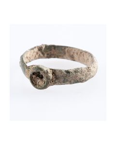 Römischer Ring mit Fassung für Stein