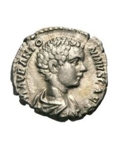 Denar des Caracalla - Priestergeräte