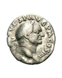 Denar des Vespasian. Victoria