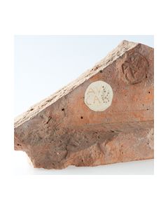 Fragment of a stamped Roman tile