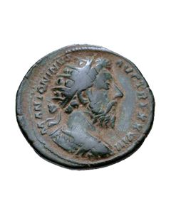 Seltener Dupondius des Marcus Aurelius