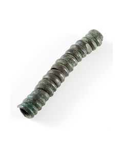 Römische Spiralperle aus Bronze
