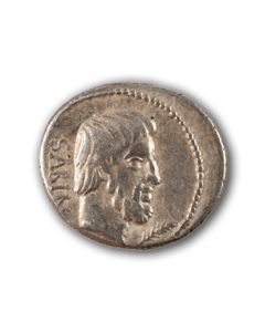 Titurius Sabinus denarius - murder of Tarpeia