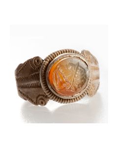 Römischer Fingerring mit Gemme