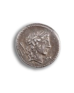 Vorzüglicher Denar des P. Crepusius mit herrlicher Patina