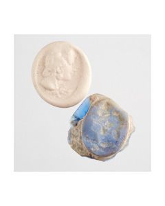 Römisches Intaglio mit einer jungen Frau