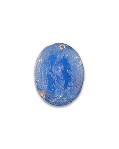 Römisches Intaglio mit der Muse Klio