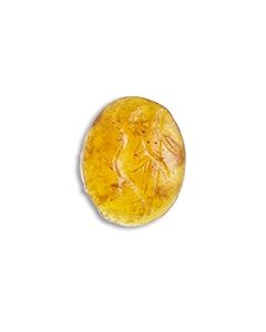 Römisches Intaglio mit tanzender Mänade