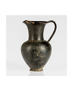 Etruskische Bucchero OInochoe aus Tarquinia