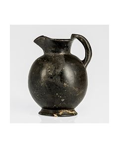 Etruskische Bucchero Oinochoe aus Tarquinia