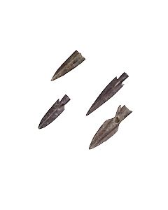 Four Greek or Scythian arrow heads