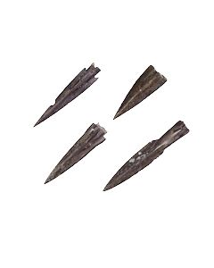 Four Greek or Scythian arrow heads
