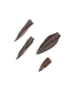 Four Greek or Scythian arrow heads